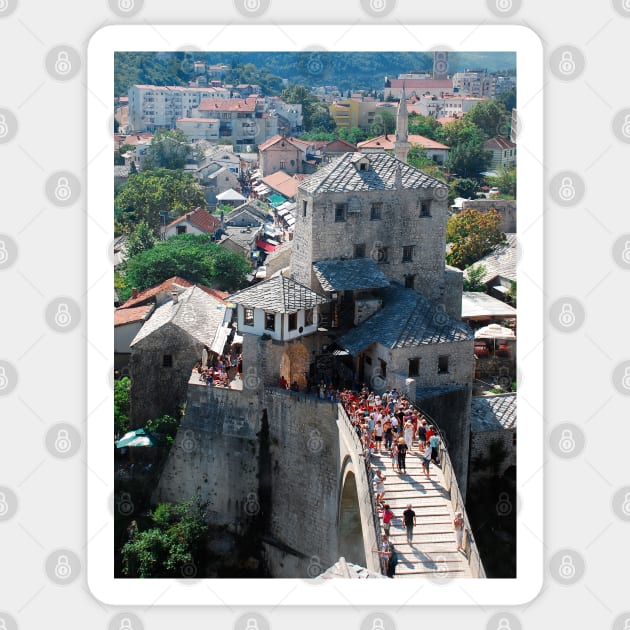 Stari Most Sticker by jojobob